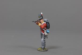 Standing Firing Rifleman (Private), 28th (North Gloucestershire) Regiment of Foot, Napoleonic Wars--single figure #51921