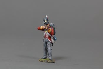 Image of Standing Firing (Corporal), 28th (North Gloucestershire) Regiment of Foot, Napoleonic Wars--single figure #51922