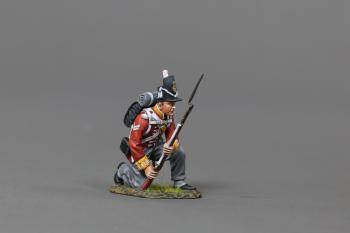 Image of Kneeling to Repel Rifleman (Corporal), 28th (North Gloucestershire) Regiment of Foot, Napoleonic Wars--single figure #51924