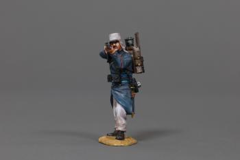 Image of French Legionnaire Standing Firing/Taking Aim #2--single figure with backpack (moustache) #51929
