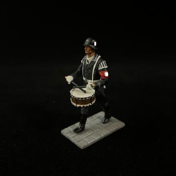 German WWII Military Band Military Drum--single marching figure #51948