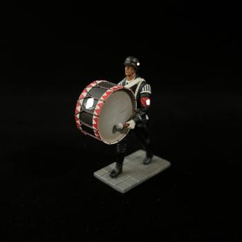 German WWII Military Band Bass Drum--single marching figure #51949