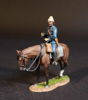 General Frederic Augustus Thesiger, 2nd Baron Chelmsford, The Eshowe Relief Column, The Battle of Gingindhlovu, 2nd April 1879, The Anglo Zulu War--single mounted figure #51977