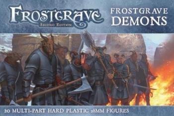 Frostgrave Demons--twenty multi-part hard plastic 28mm figures #51991
