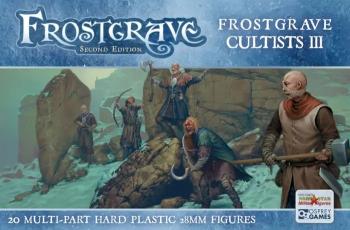 Frostgrave Cultists III--20multi-part hard plastic 28mm figures #51993