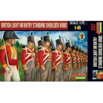 Image of Napoleonic British Light Infantry Standing Shoulder Arms, Napoleonic Wars--45 figures #52005