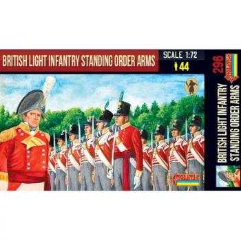 Image of Napoleonic British Light Infantry Standing Order Arms, Napoleonic Wars--44 figures #52006