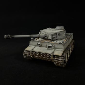 German Grey 502nd Heavy Panzer Battalion Tiger Tank “123” #52021