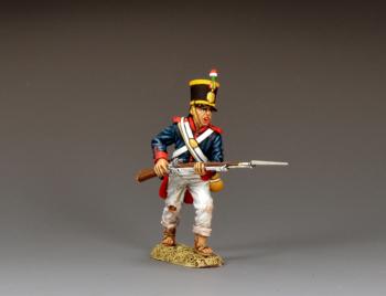 Soldier Advancing, Santa Anna’s Infantry, Rembember the Alamo--single figure #52028