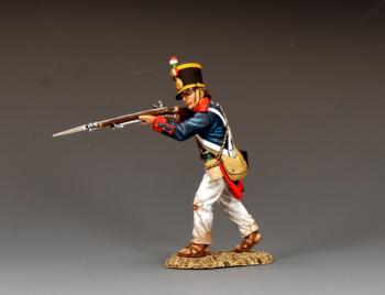 Soldier Shooting to his Front, Santa Anna’s Infantry, Rembember the Alamo--single standing figure #52030