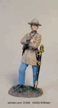 Confederate Infantry Company Officer, American Civil War--single figure crossed arms #52038