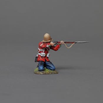 Image of Corporal Kneeling Firing #1, 24th Regiment of Foot, Anglo-Zulu Wars--single kneeling figure #52093