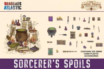 Sorcerer's Spoils--330 hard plastic 28mm accessories #52096