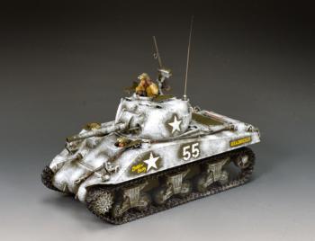 Sherman M4 'Battlin' Betty' #55--tank and three crew figures #52116