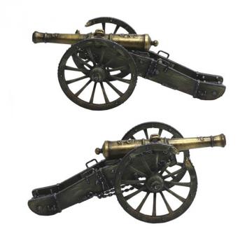 Image of Battle Damaged French 12 lb. Gun, Berezina 1812, Retreat from Russia, 1812--single cannon #52187