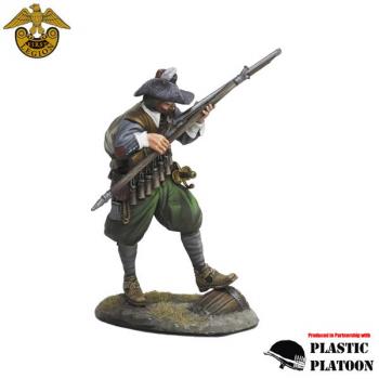 Image of Spanish Tercio Musketeer Loading, The Thirty Years War (1618-1648)--single figure #52200