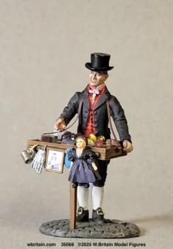 The Village Peddler, 1790-1820--single figure selling from a tray #52202