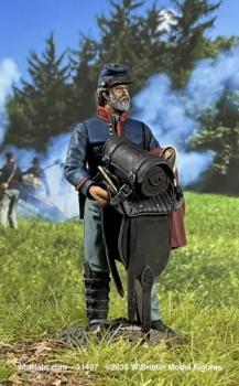 Union Light Artillery Driver with Saddle, 1861-65--single standing figure #52210