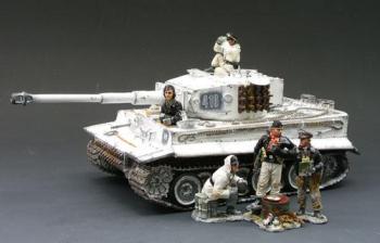 Winter German Tiger with five-man Crew--Strictly Limited--RETIRED. -ONE AVAILABLE!* #10799