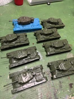 Marx Reissue Battleground Tank Lot  - Eight Tanks - ONE AVAILABLE!  #52308