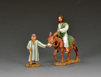 Jesus Enters Jerusalem--single figure on scenic base #52309