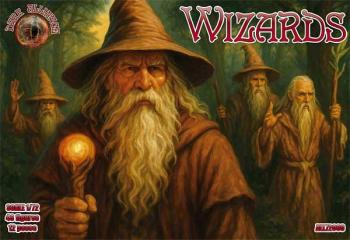 Image of 1/72 Wizards--48 figures in 8 poses #52326