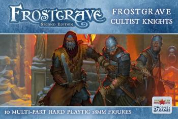Image of Frostgrave Cultists Knights--ten multi-part hard plastic 28mm figures #52472