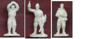 Japanese Kamikaze (WWII), Set 2--3 figures in 3 poses--RETIRED--LAST THREE!! #1