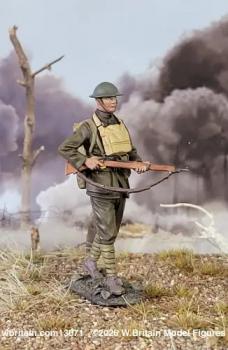 U.S. Marine Advancing with Rifle, Belleau Wood, 1918--single figure #52581