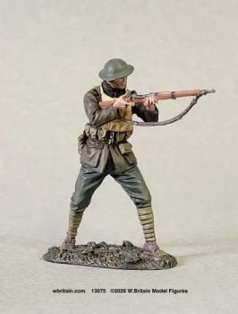 U.S. Marine Standing Firing Rifle, Belleau Wood, 1918--single figure #52583