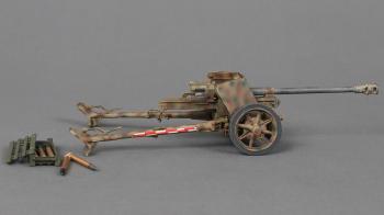 Pak 40 with no crew--cannon and ammunition accessories #52626