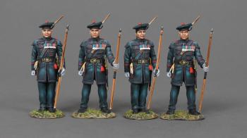 Company of Archers X 4, The Royal Company of Archers--four figures #52628