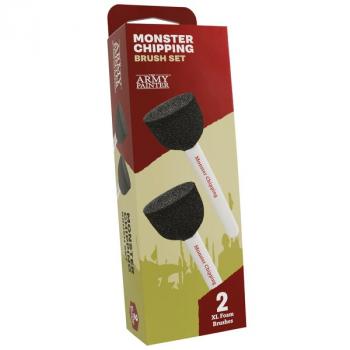 Chipping Brush Set:  Monster Edition--two XL foam brushes #52651