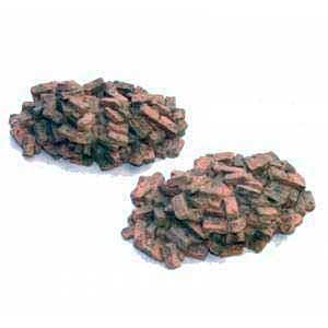 Pile of Bricks (Rubble) - 2 pieces--RETIRED--LAST TWO!! #10870