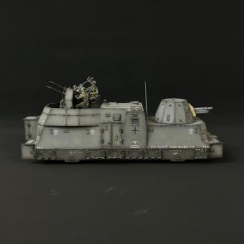 German Armored Train Panzerzug Typ BP42--390mm L x 110mm W x 180mm H #52685