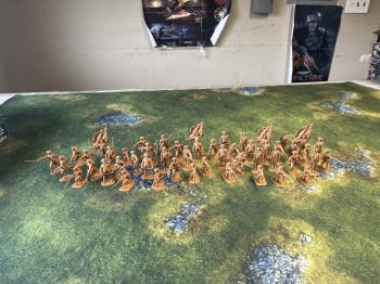 ACCURATE Miniatures - American Revolution British Soldeirs Brown - 50 PC #52719