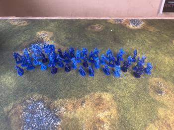 ACCURATE Miniatures - American Civil War American Soldiers Mixed Blue - 50 PCS #52723