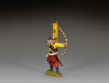 Ashigaru Archer Taking Aim (Western Army), The Battle of Sekigahara, 1600--single standing figure #52750
