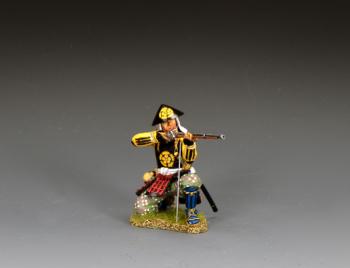Ashigaru Arquebusier Kneeling Firing (Western Army), The Battle of Sekigahara, 1600--single kneeling figure #52751