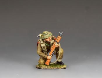 Gold Beach Kneeling Rifleman, 69th Infantry Brigade of the 50th (Northumbrian) Division--single figure #52765