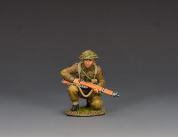 Gold Beach Kneeling Ready Rifleman, 69th Infantry Brigade of the 50th (Northumbrian) Division--single figure #52766