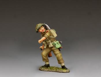 Gold Beach Grenadier, 69th Infantry Brigade of the 50th (Northumbrian) Division--single figure ready to throw grenade #52768