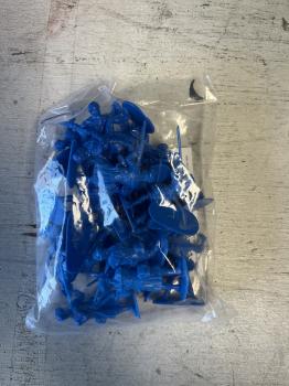 ACCURATE Miniatures - American Revolution Militia Soldiers Color Blue - 20 PCS 1 Avaliable   #52780