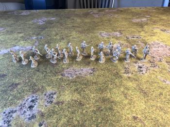 ACCURATE Miniatures - American Civil War Union Soldiers Color Tan - 20 PCS 1 Avaliable   #52784