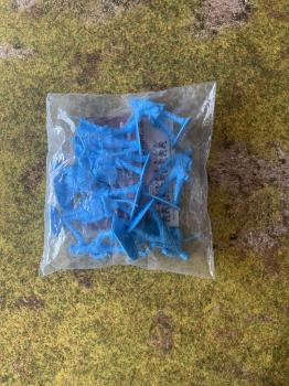 ACCURATE Miniatures - American Civil War Union soldiers Color Light Blue - 10 PCS 1 Avaliable   #52792