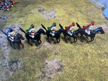 Old Britains Arabs On Horse Back -- LAST ONE!! #52797