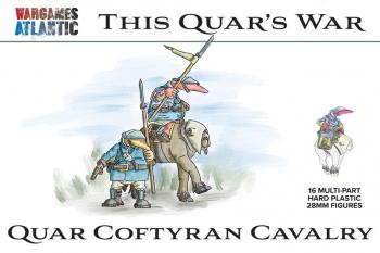 28mm Quar Coftyran Cavalry, This Quar's War--sixteen multi-part hard plastic figures #52809