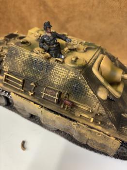 German Jagdpanther Tank - #131 2nd version (loose) - ONE AVAILABLE!  #50097