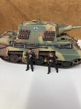 German King Jagdiger Tank #314(camo)----NO BOX--RETIRED--LAST ONE!! #52857