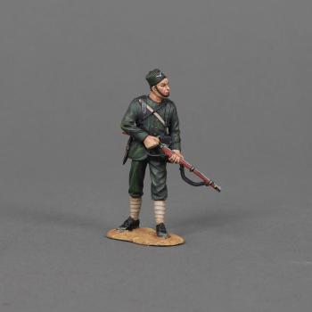 Image of Reload, The Gurkhas, 1879--single standing Gurkha figure reloading #52867